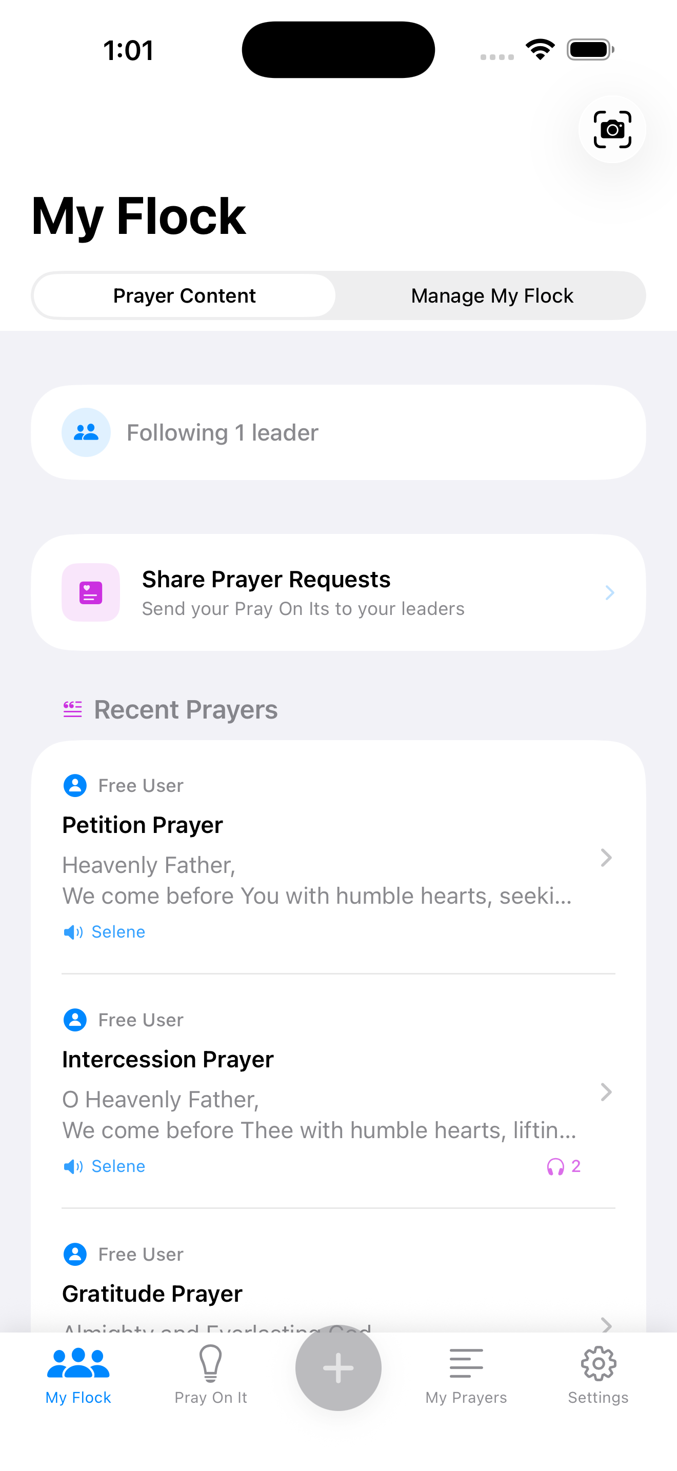 Flock member view